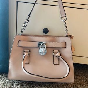 Blush pink Michael Kors handbag